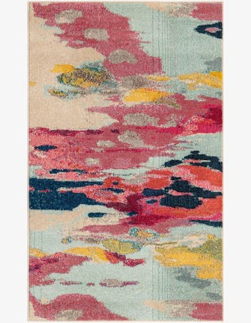 3' 3 x 5' 3 Washable Hyacinth Rug
