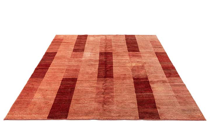 6' 10 x 9' 1 Hand Knotted Indo Gabbeh Wool Rug