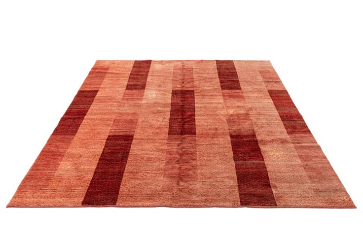 Detail image of 6' 10 x 9' 1 Hand Knotted Indo Gabbeh Wool Rug