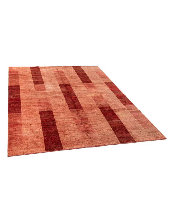 6' 10 x 9' 1 Hand Knotted Indo Gabbeh Wool Rug