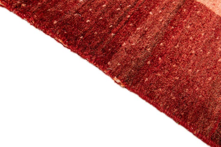 Detail image of 6' 10 x 9' 1 Hand Knotted Indo Gabbeh Wool Rug