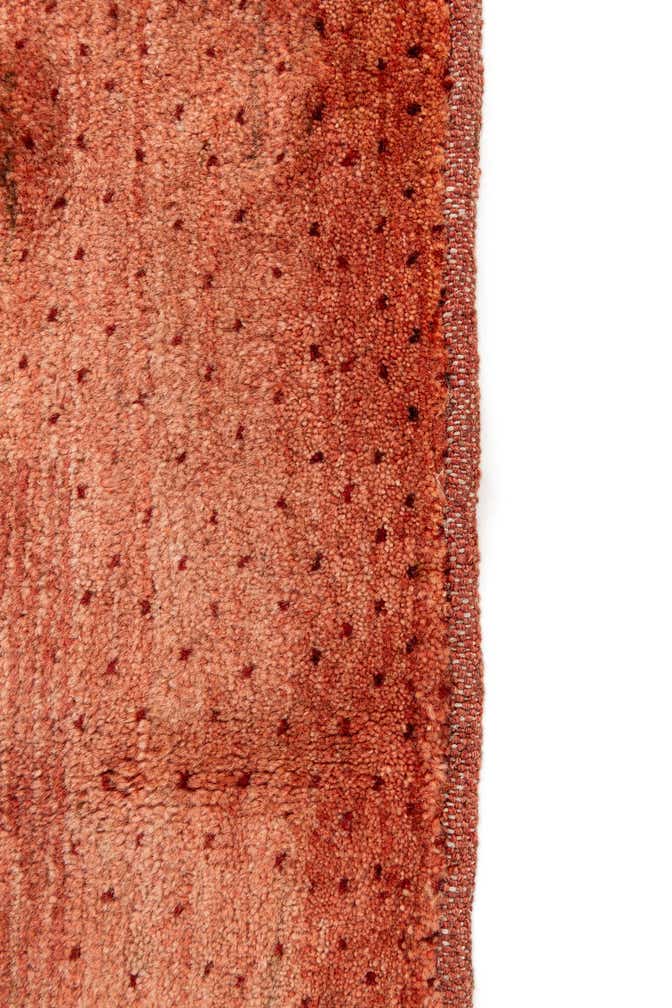 6' 10 x 9' 1 Hand Knotted Indo Gabbeh Wool Rug