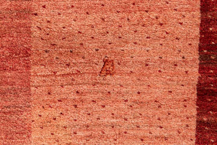 6' 10 x 9' 1 Hand Knotted Indo Gabbeh Wool Rug