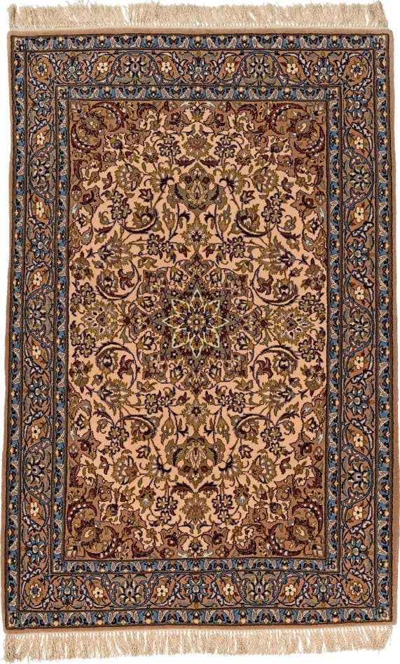 Detail image of 3' 6 x 5' 4 Isfahan Rug