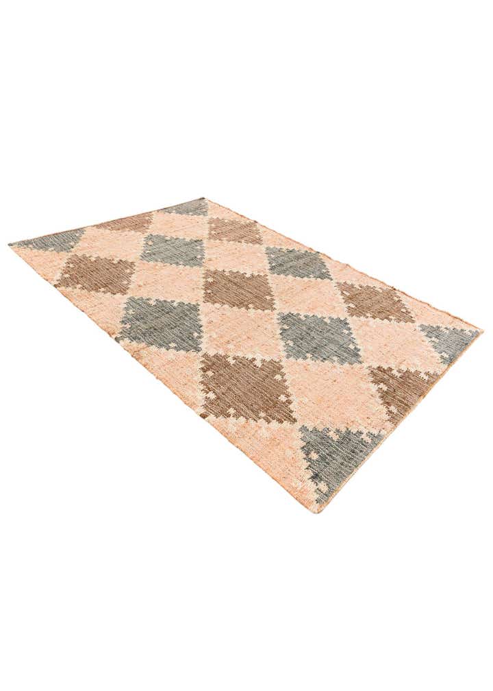 4' 3 x 6' Hand Woven Kala Handwoven Jute Rug