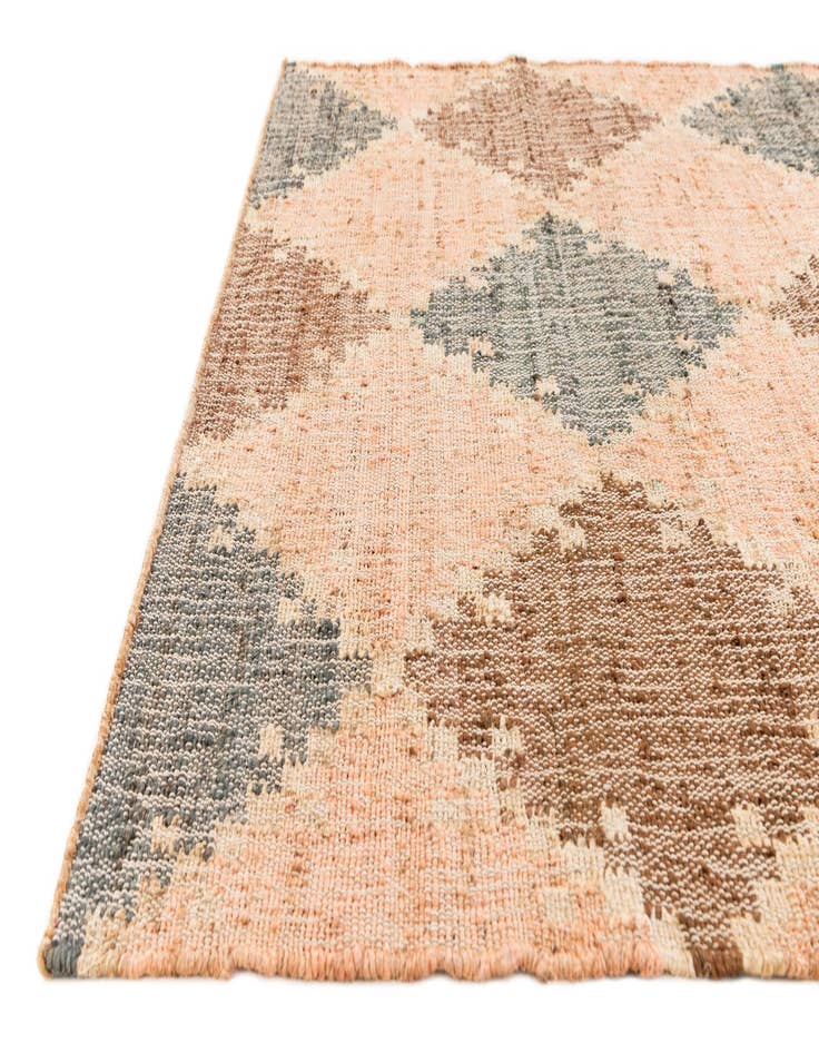 Detail image of 4' 3 x 6'  Hand Woven Kala Handwoven Jute Rug