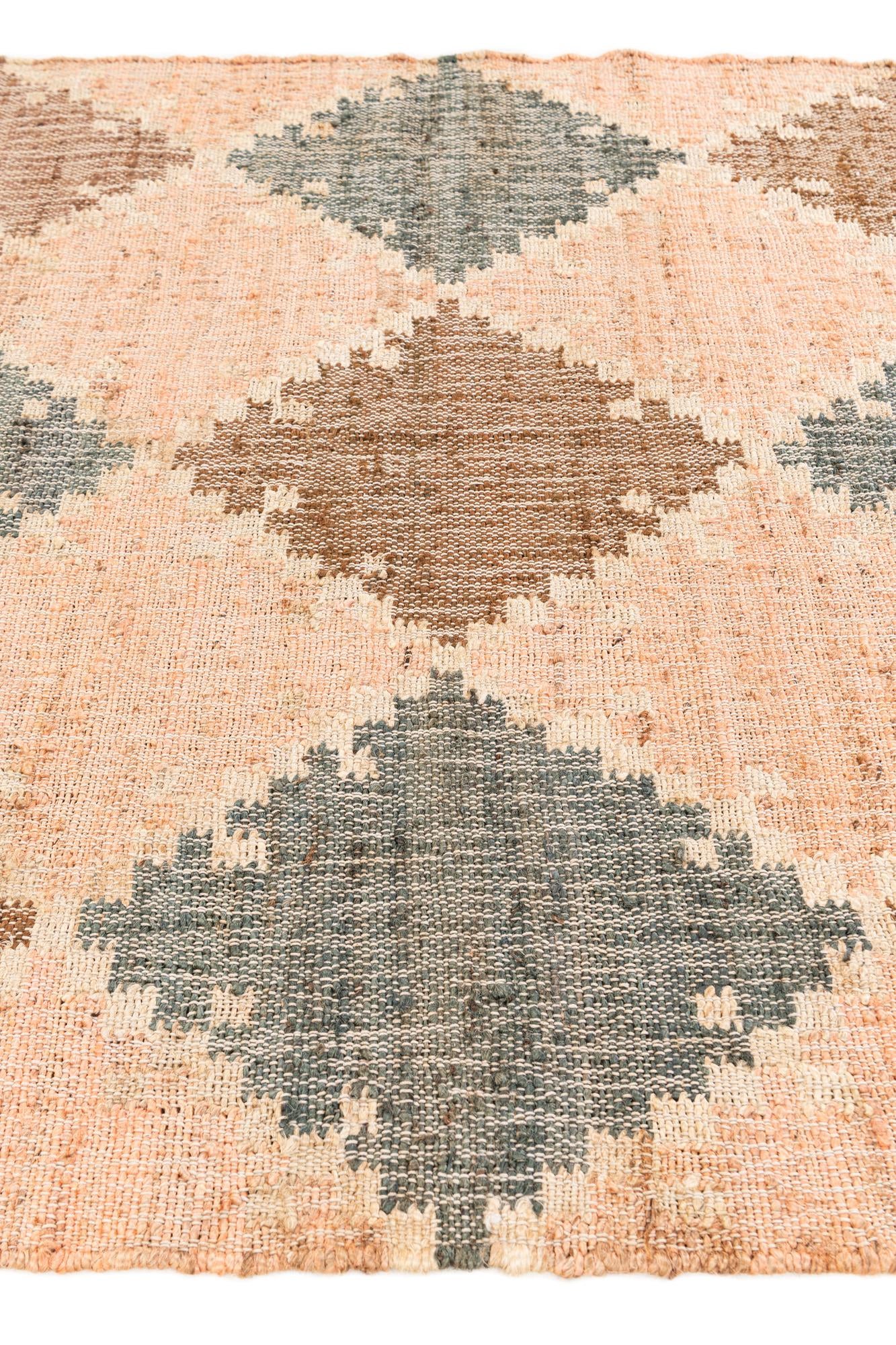 4' 3 x 6' Hand Woven Kala Handwoven Jute Rug