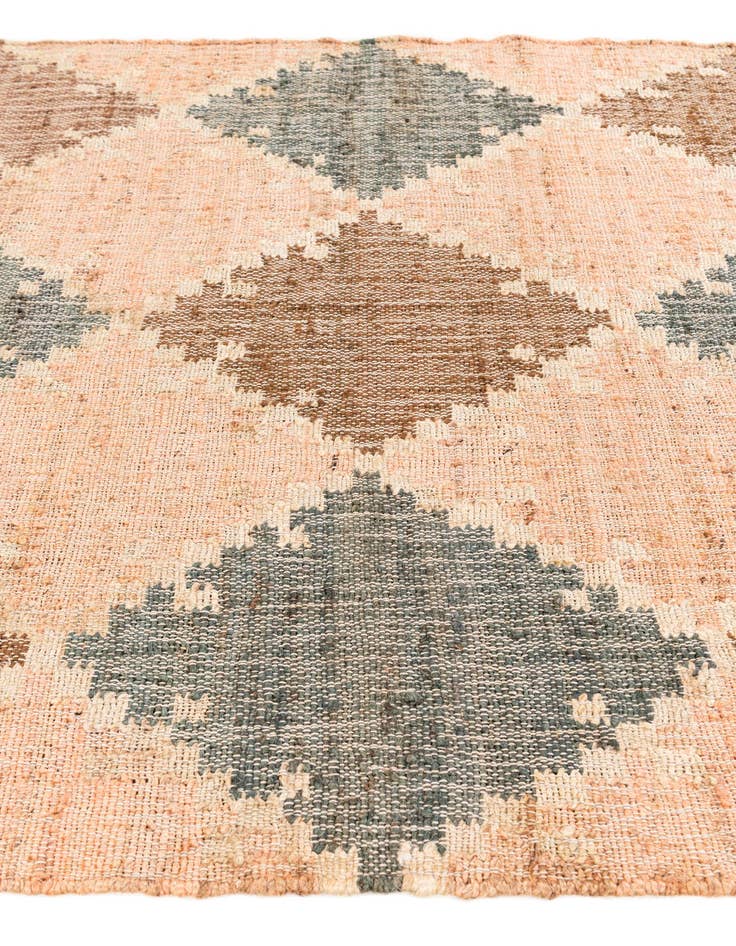 Detail image of 4' 3 x 6'  Hand Woven Kala Handwoven Jute Rug