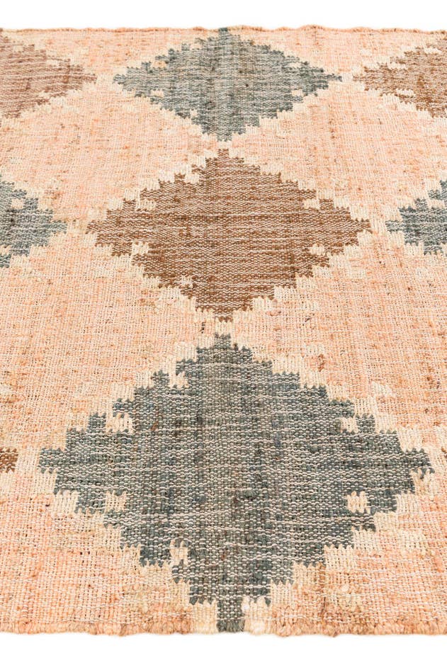 Detail image of 4' 3 x 6' Hand Woven Kala Handwoven Jute Rug