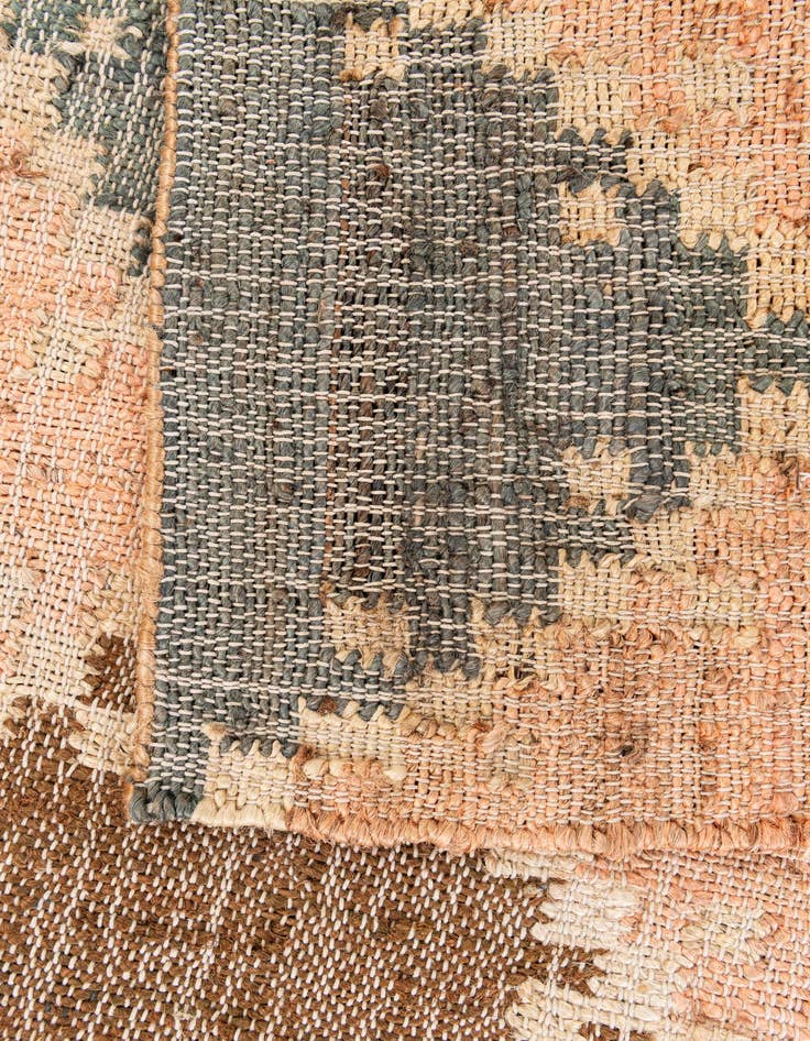 Detail image of 4' 3 x 6'  Hand Woven Kala Handwoven Jute Rug