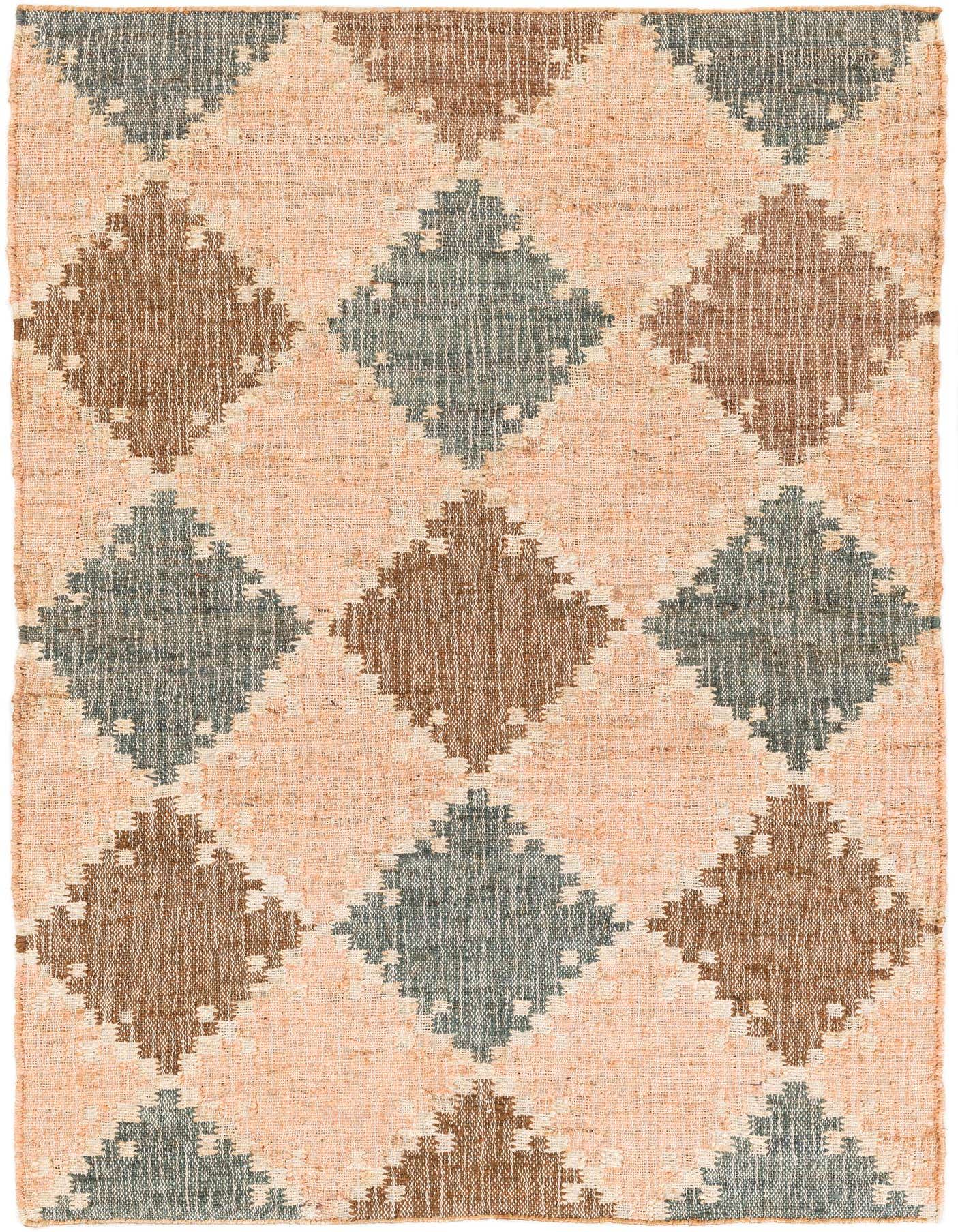 4' 3 x 6' Hand Woven Kala Handwoven Jute Rug