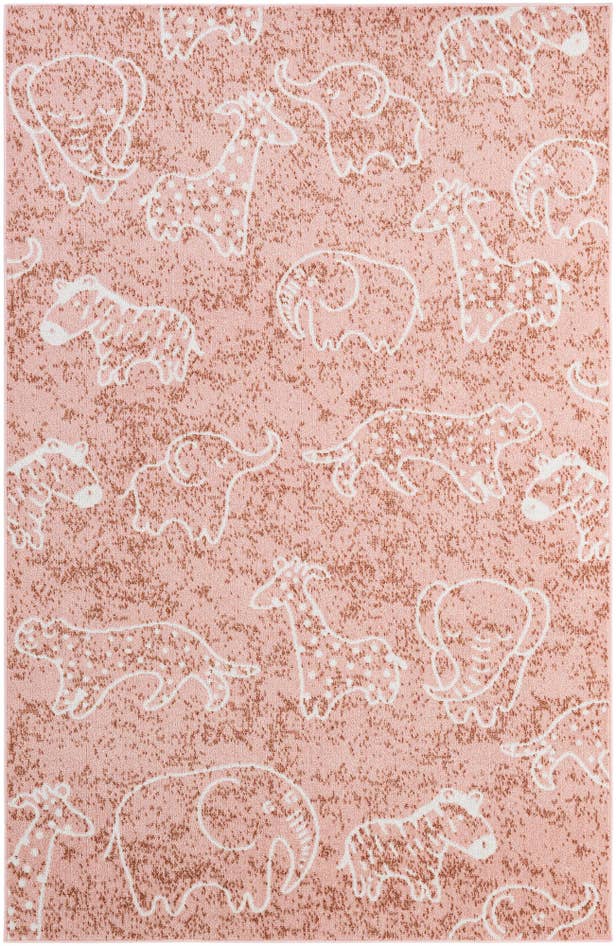 Detail image of 5' 2 x 8' Kamala Washable Rug