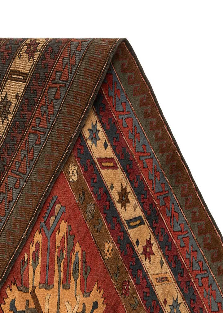 5' 2 x 7' 10 Hand Knotted Kars Wool Rug