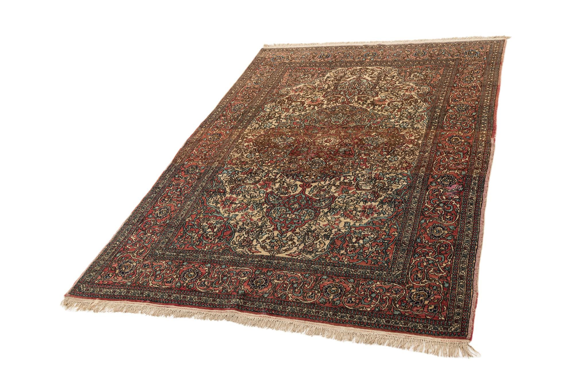 4' 10 x 7' 1 Kashan Rug
