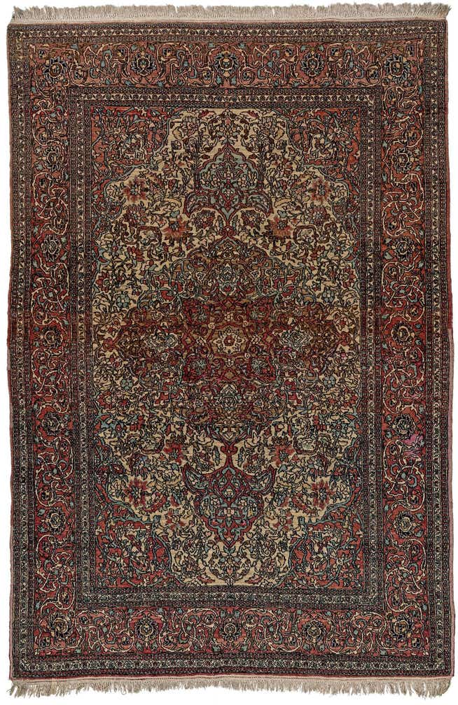 4' 10 x 7' 1 Kashan Rug