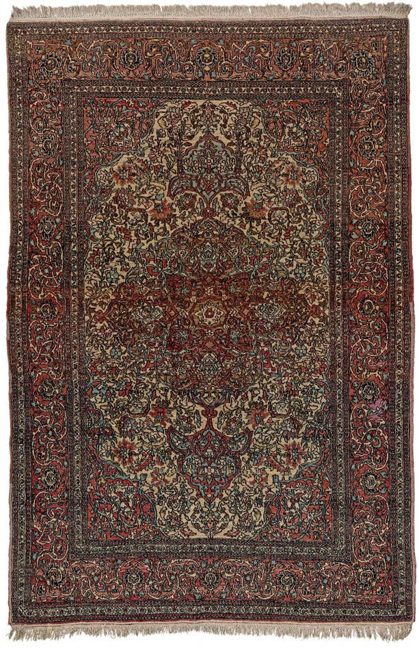 Detail image of 4' 10 x 7' 1 Kashan Rug
