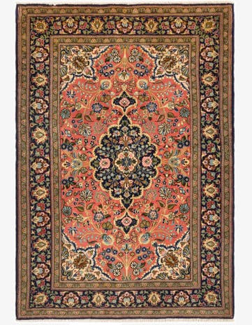 3' 7 x 5' 3 Kashan Rug