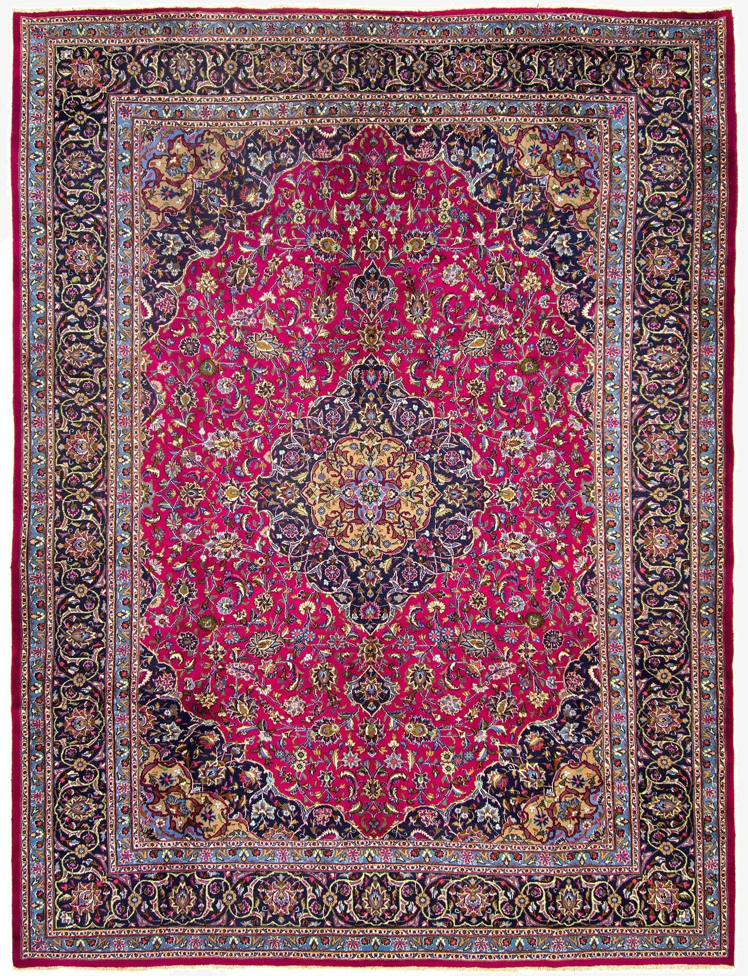 310cm x 390cm Kashan Rug