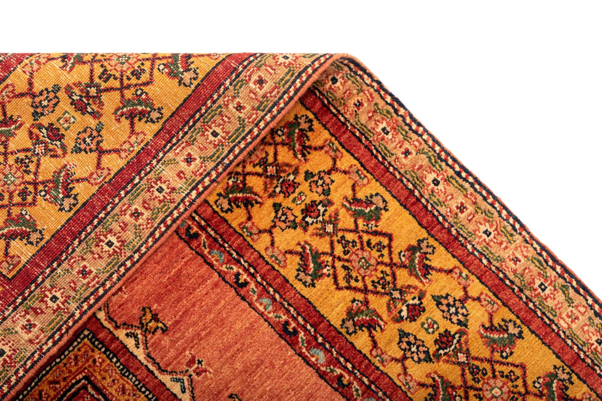 3' 8 x 5' 5 Kashkuli Wool Rug