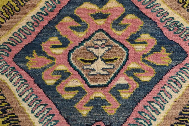 6' 5 x 9' 9 Hand Knotted Kazak Rug