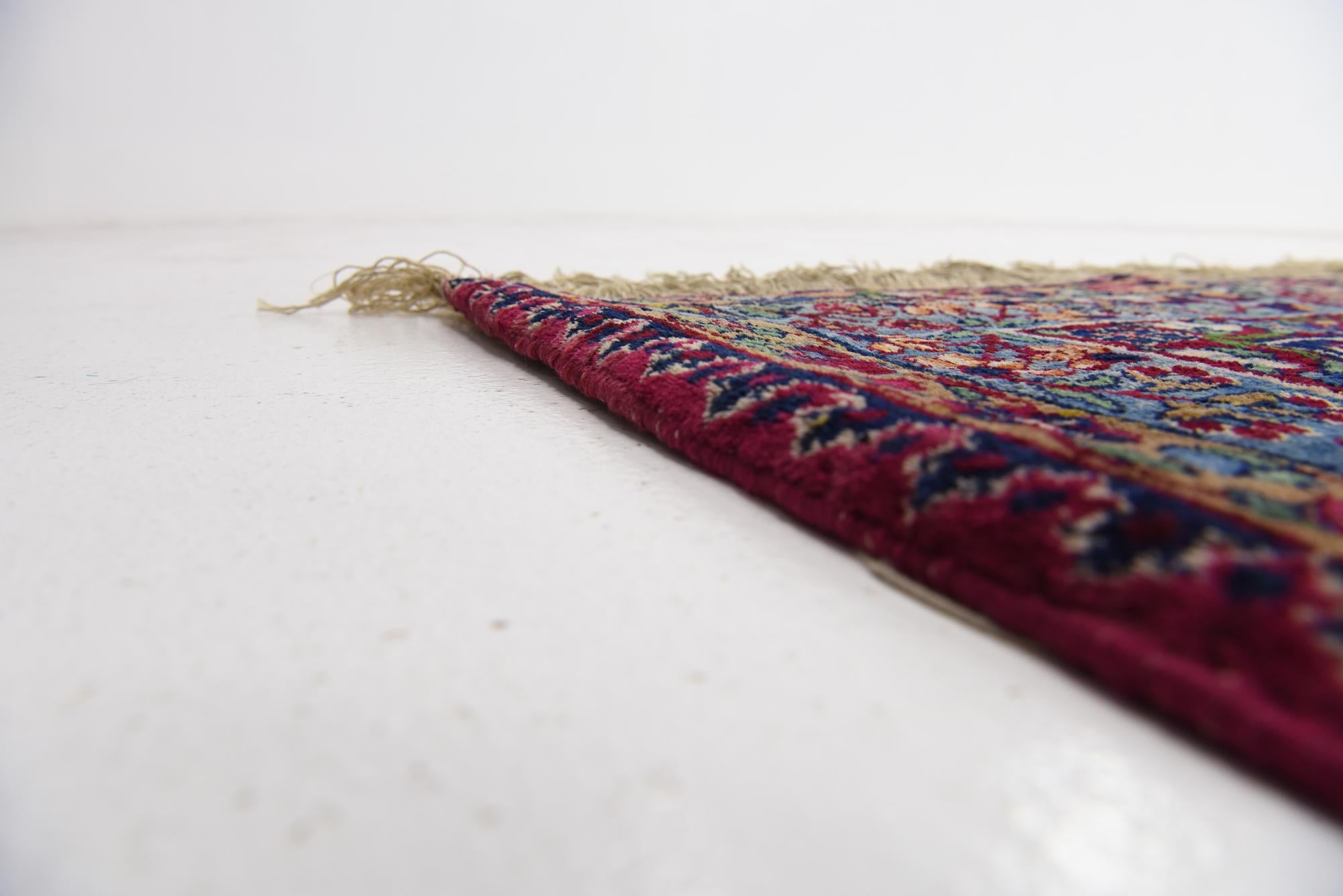 16' 3 x 23' 1 Hand Knotted Kerman Persian Wool Rug