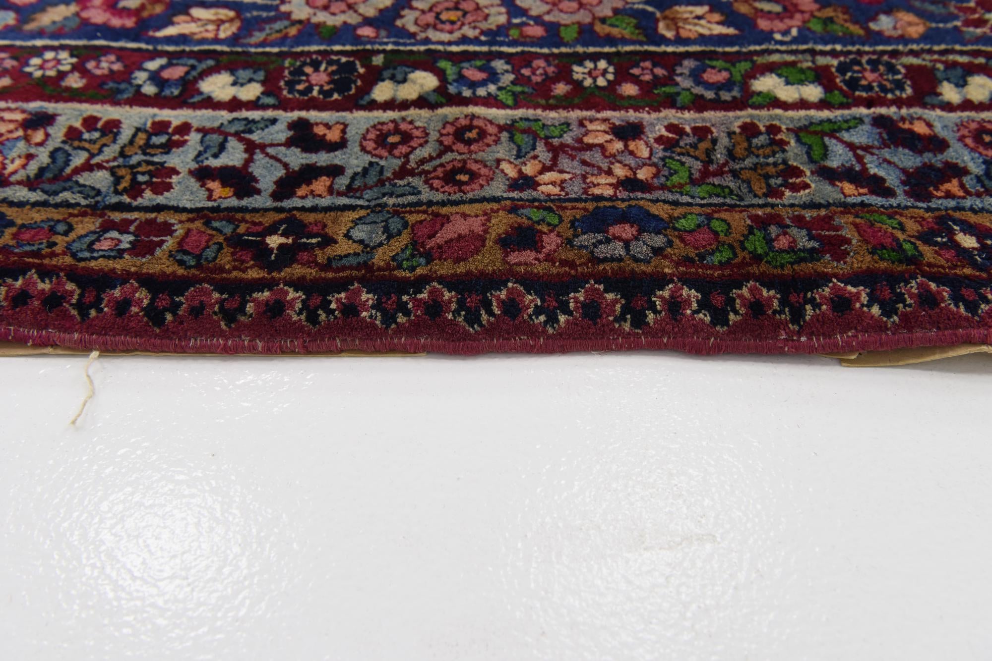 16' 3 x 23' 1 Hand Knotted Kerman Persian Wool Rug