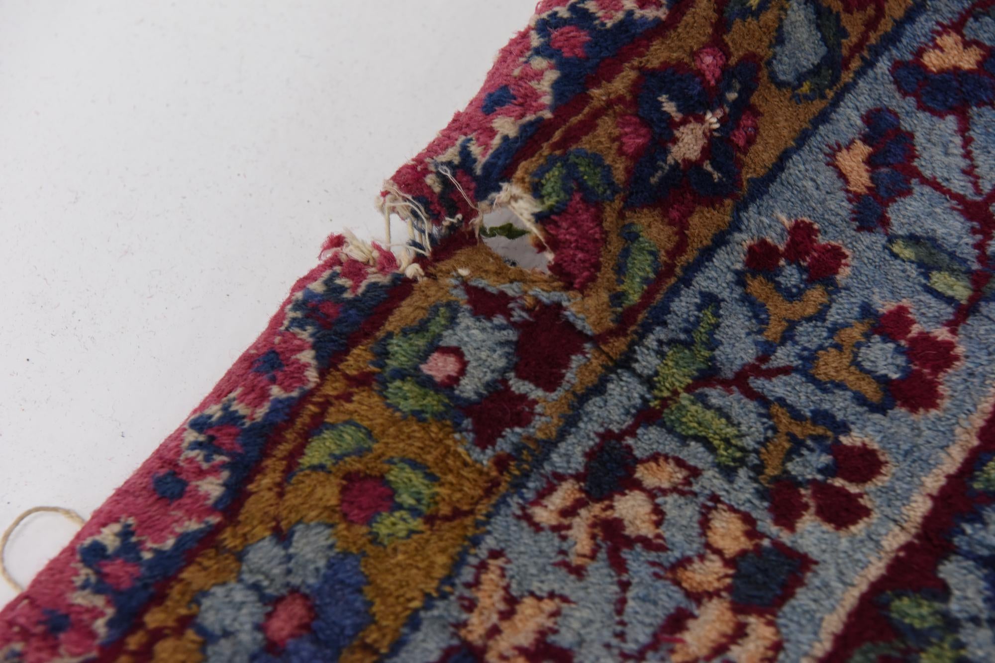 16' 3 x 23' 1 Hand Knotted Kerman Persian Wool Rug