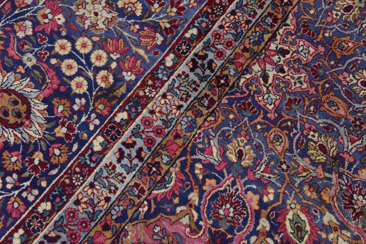 16' 3 x 23' 1 Hand Knotted Kerman Persian Wool Rug
