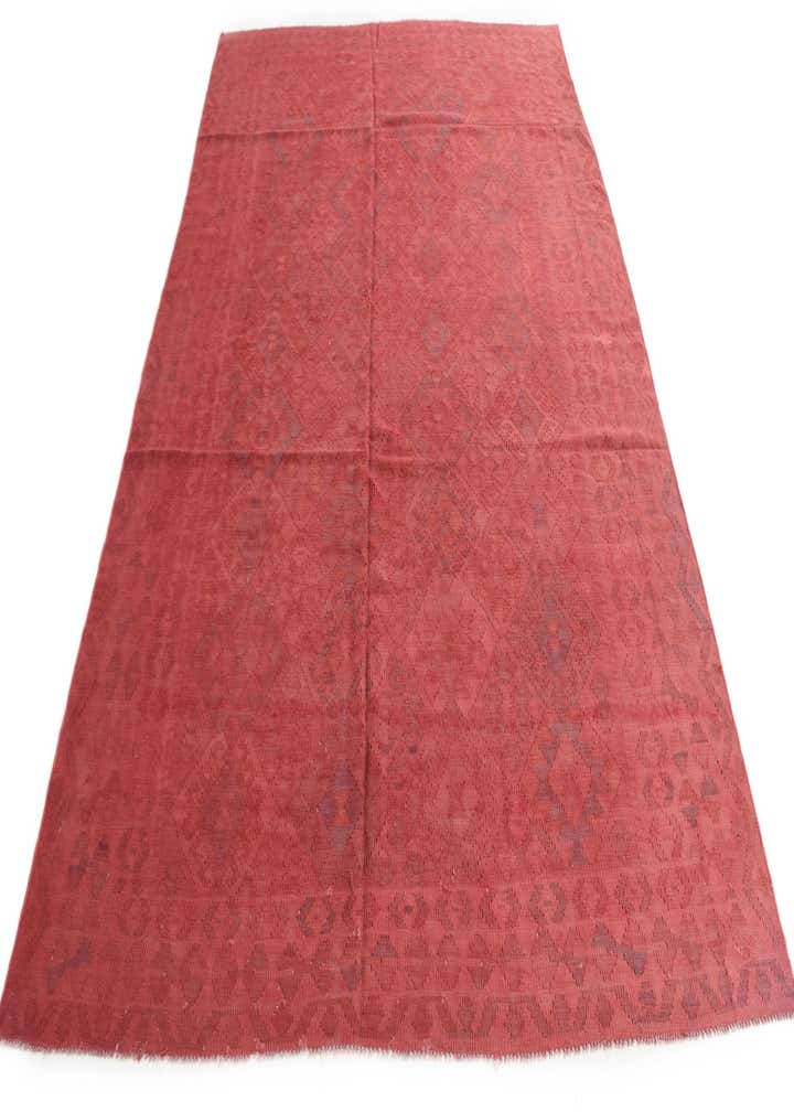 6' 9 x 9' 9 Hand Woven Kilim Fars Wool Rug