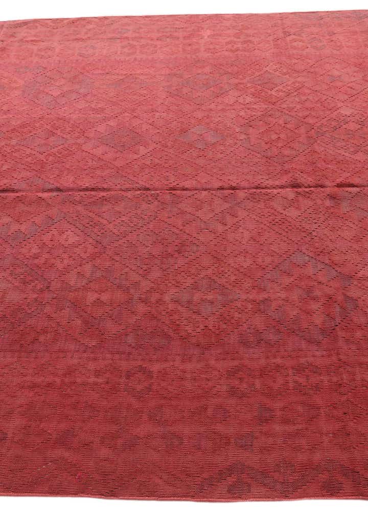 6' 9 x 9' 9 Hand Woven Kilim Fars Wool Rug