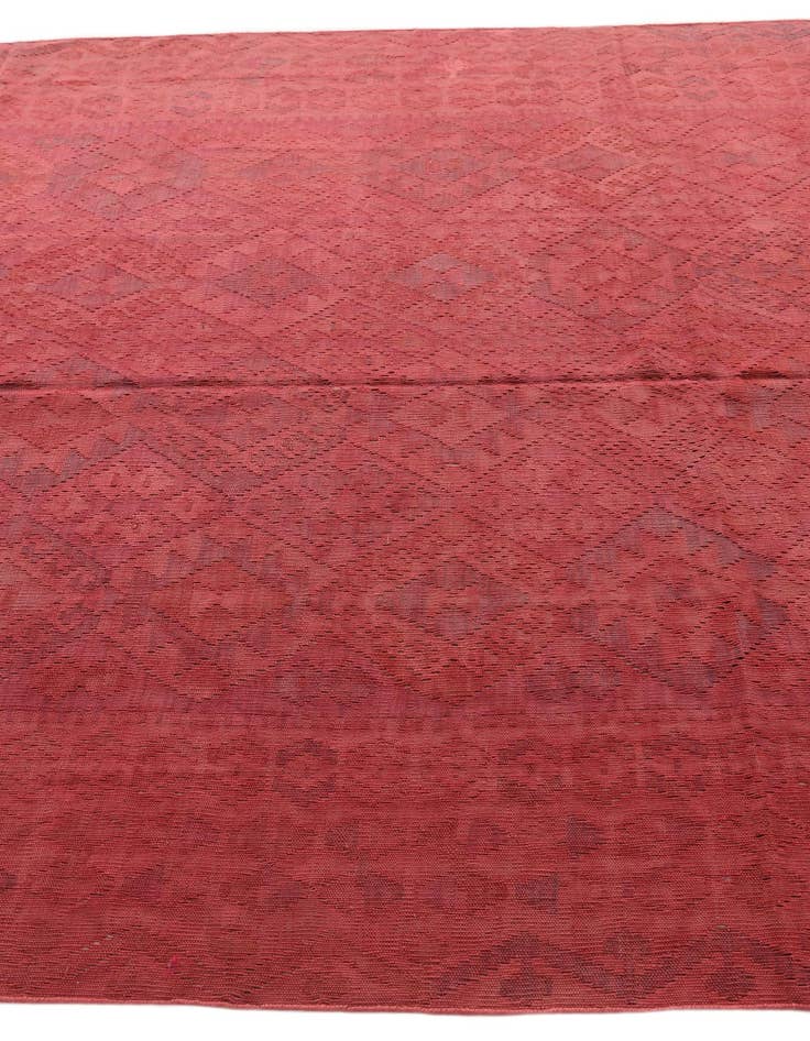 Detail image of 6' 9 x 9' 9 Hand Woven Kilim Fars Wool Rug
