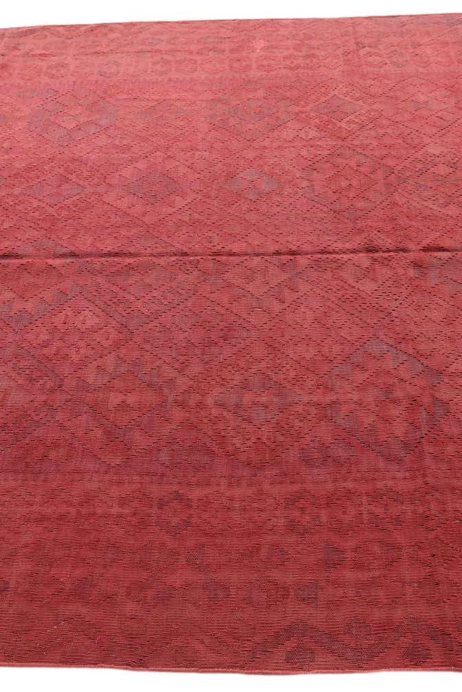 6' 9 x 9' 9 Hand Woven Kilim Fars Wool Rug