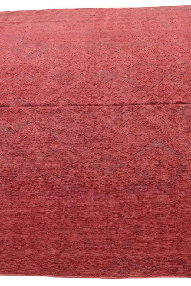 Detail image of 6' 9 x 9' 9 Hand Woven Kilim Fars Wool Rug