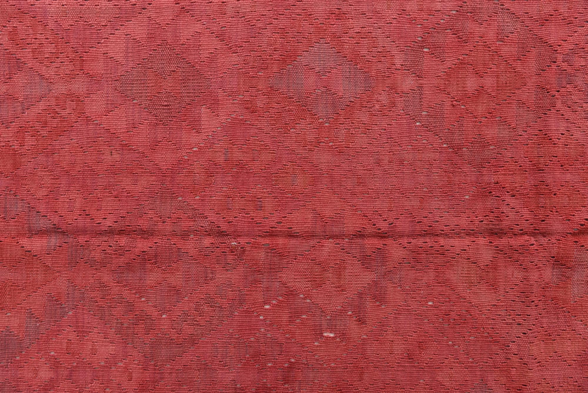 6' 9 x 9' 9 Hand Woven Kilim Fars Wool Rug
