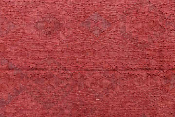 6' 9 x 9' 9 Hand Woven Kilim Fars Wool Rug