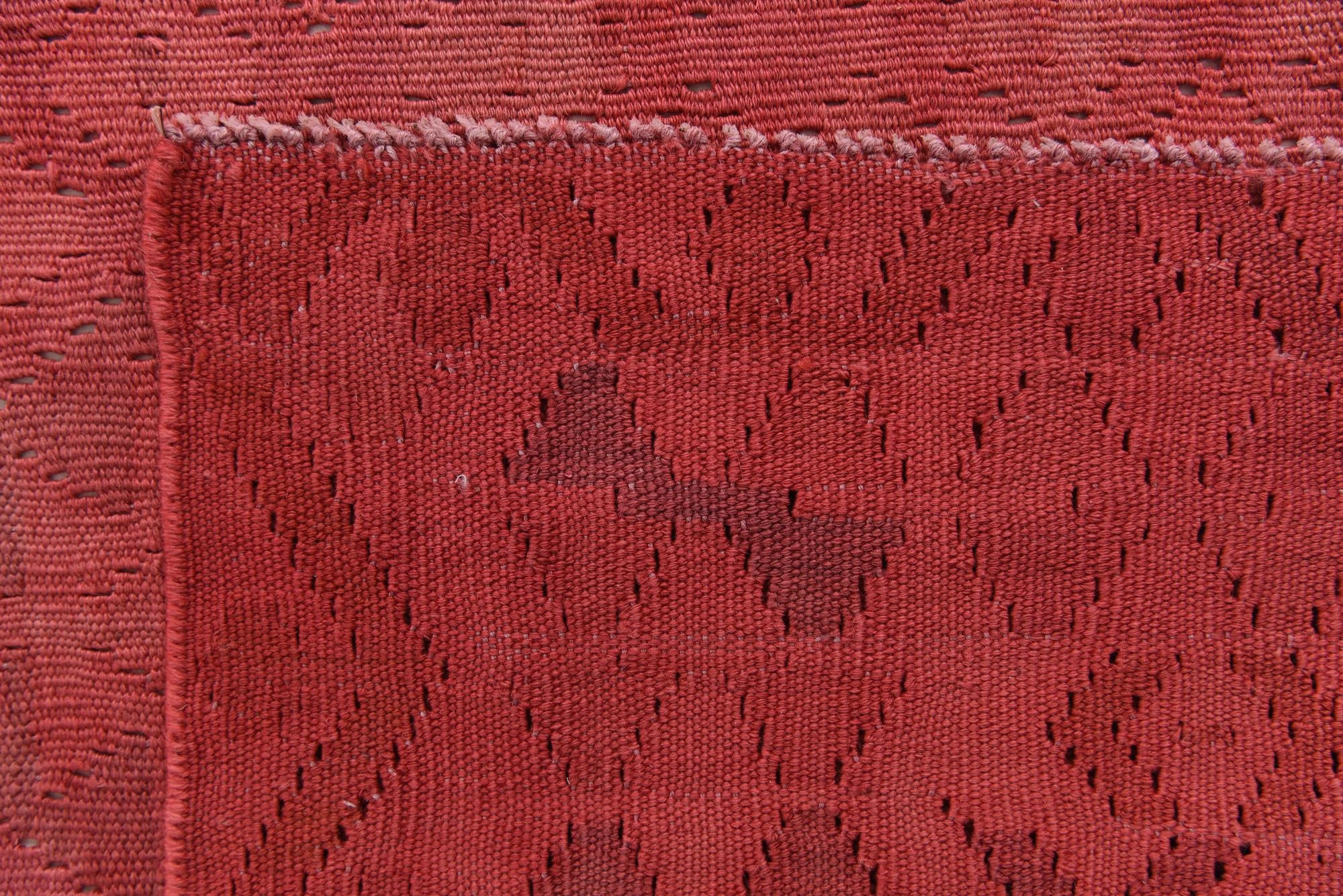 6' 9 x 9' 9 Hand Woven Kilim Fars Wool Rug