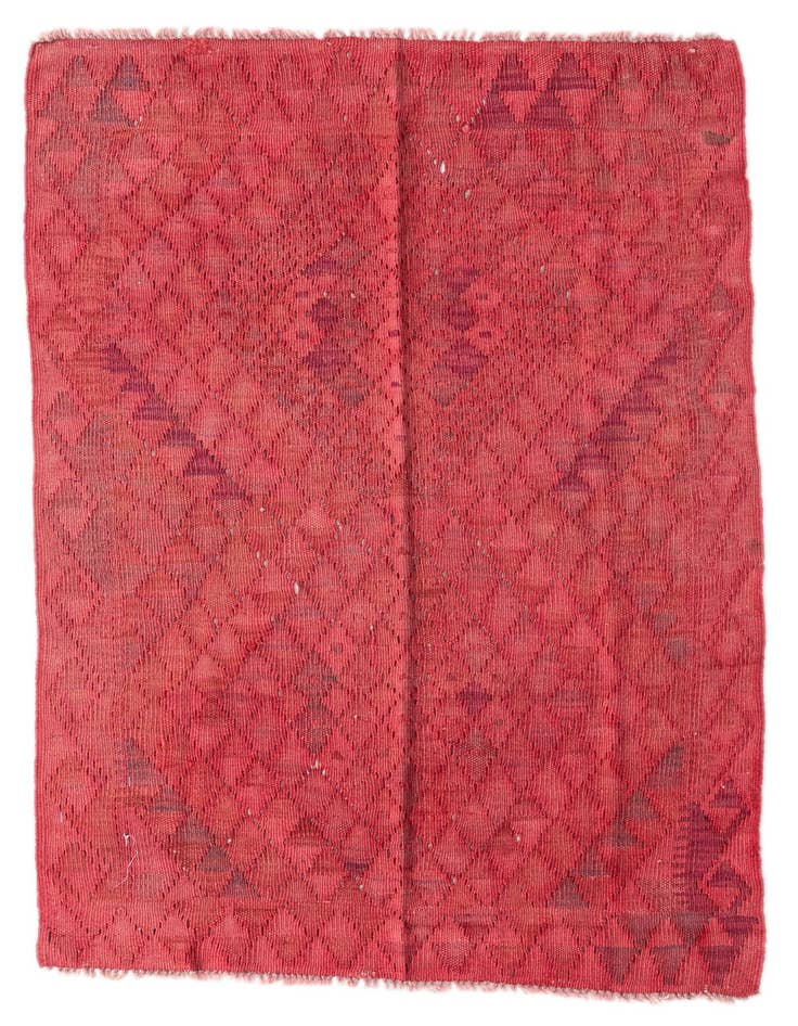 Detail image of 2' 7 x 3' 10 Hand Woven Kilim Fars Rug