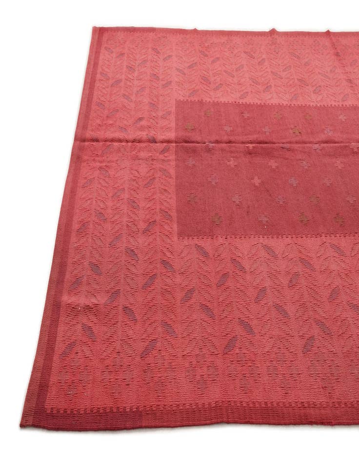 Detail image of 6' 9 x 9' 9  Hand Woven Kilim Fars Wool Rug