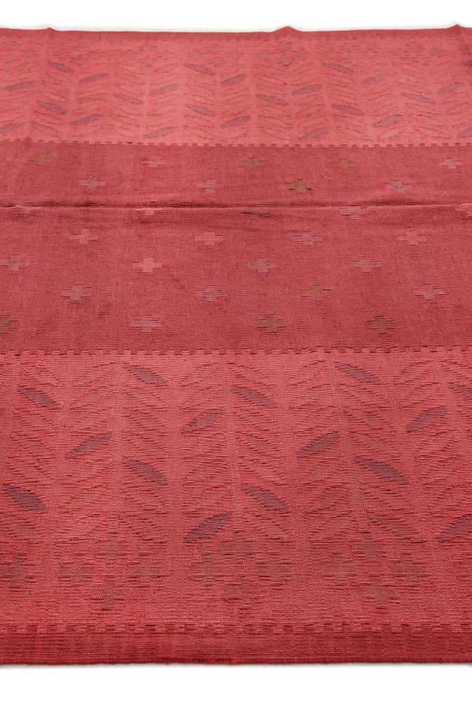 6' 9 x 9' 9 Hand Woven Kilim Fars Wool Rug