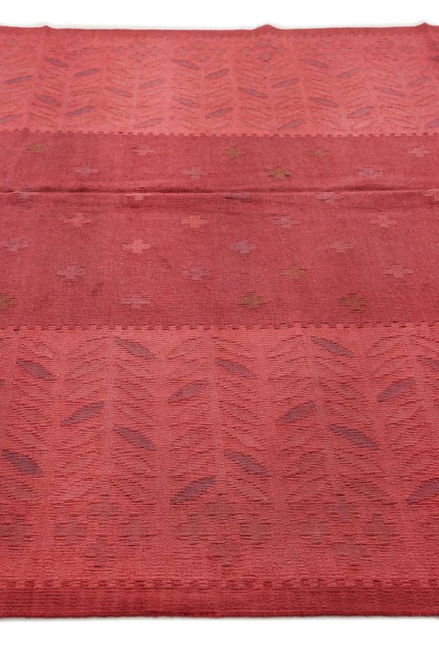 Detail image of 6' 9 x 9' 9 Hand Woven Kilim Fars Wool Rug