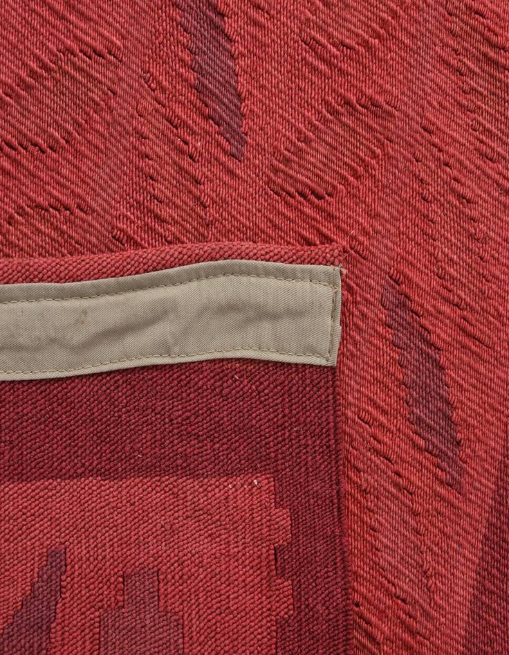 Detail image of 6' 9 x 9' 9  Hand Woven Kilim Fars Wool Rug