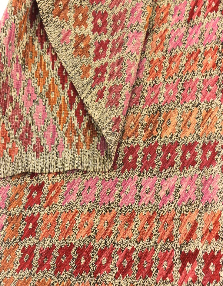 Detail image of 10' 4 x 13' 2 Hand Woven Kilim Modern Wool Rug