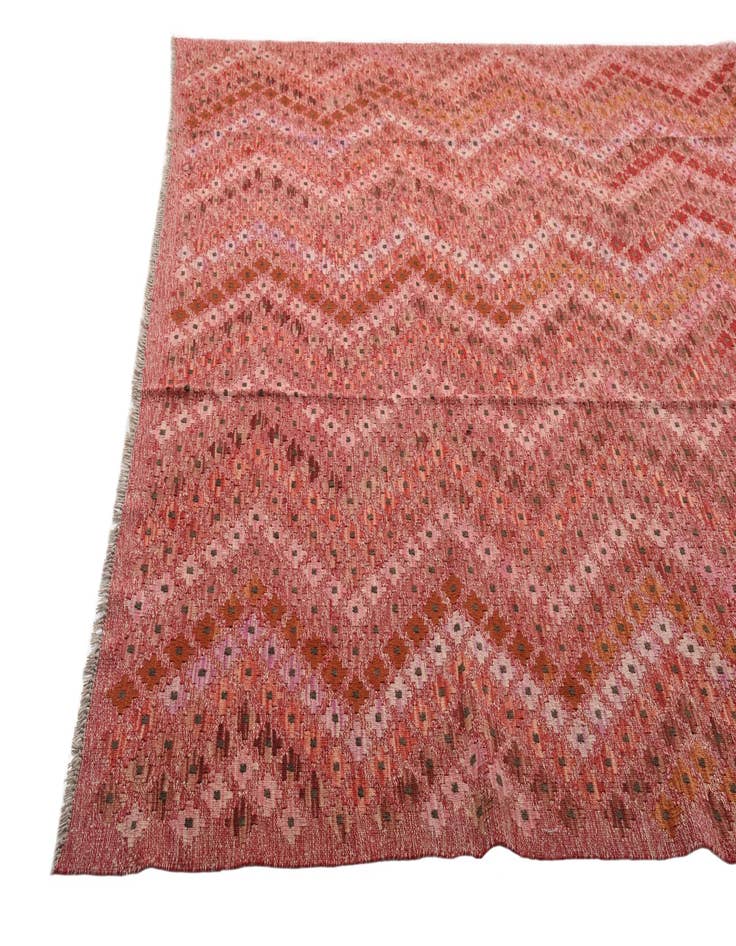 Detail image of 8' 8 x 9' 8  Hand Woven Kilim Modern Wool Rug