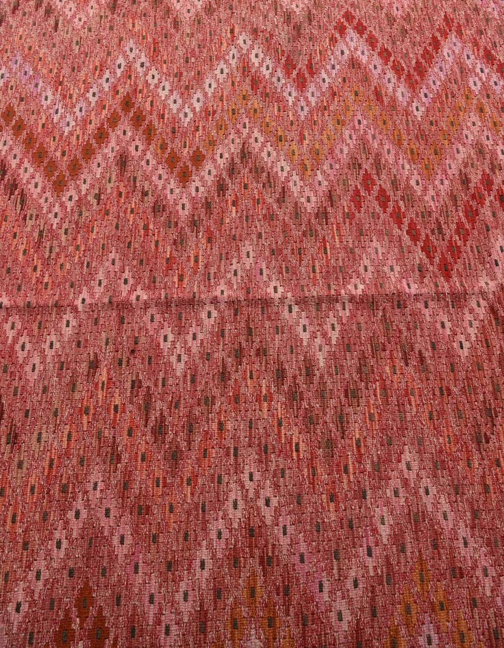 Detail image of 8' 8 x 9' 8  Hand Woven Kilim Modern Wool Rug