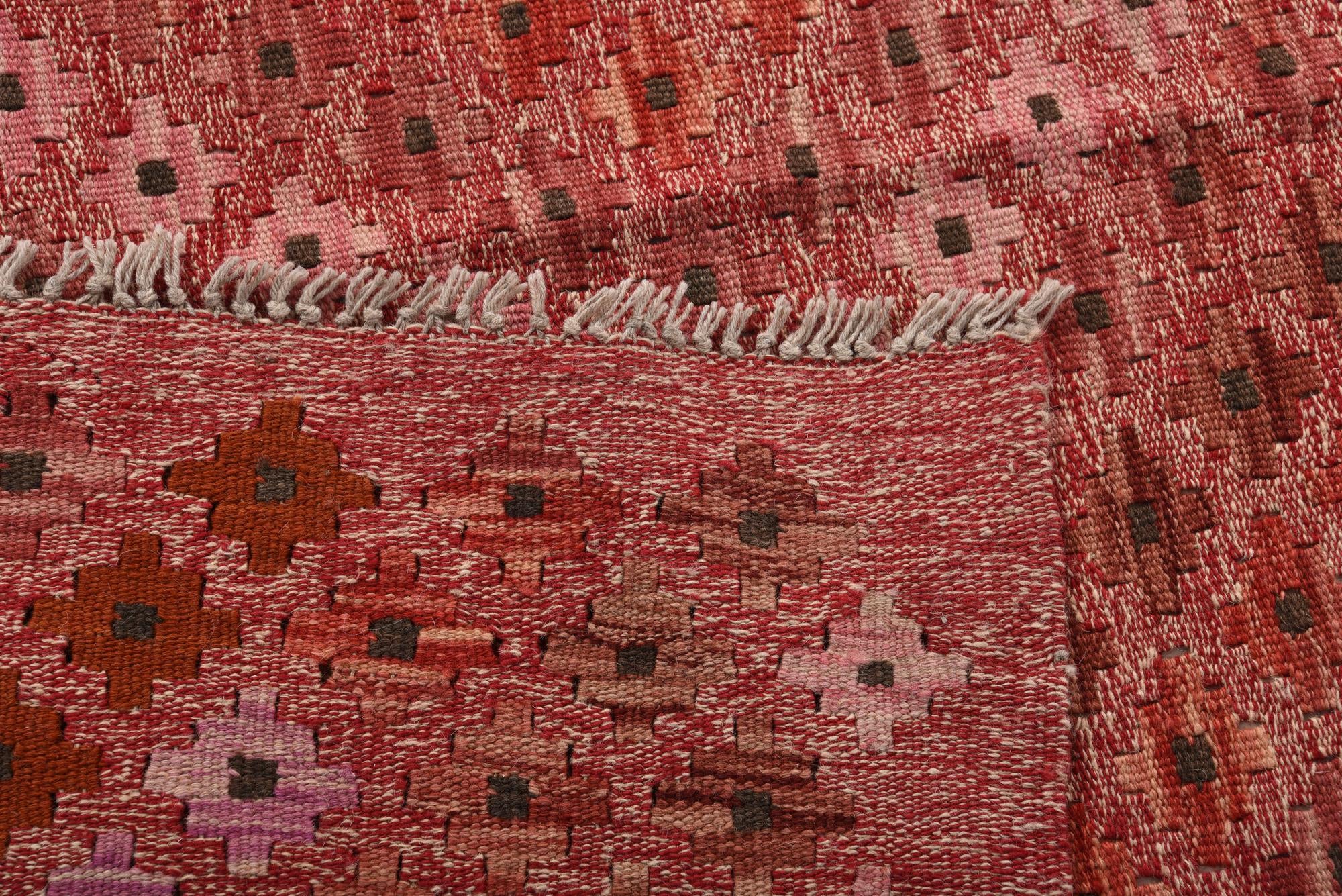 8' 8 x 9' 8 Hand Woven Kilim Modern Wool Rug