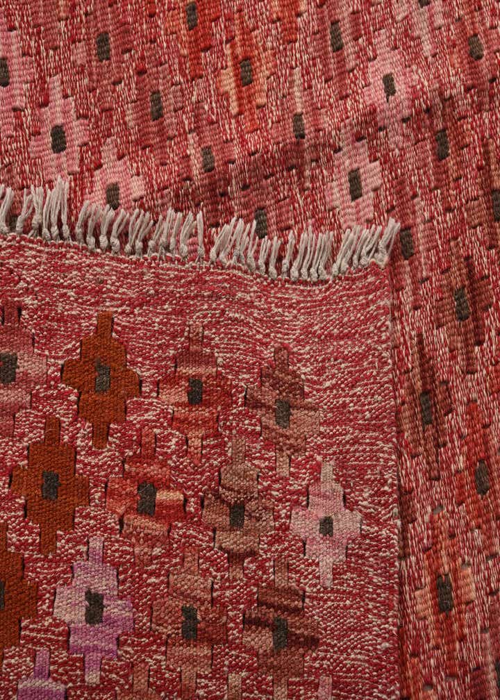 8' 8 x 9' 8 Hand Woven Kilim Modern Wool Rug