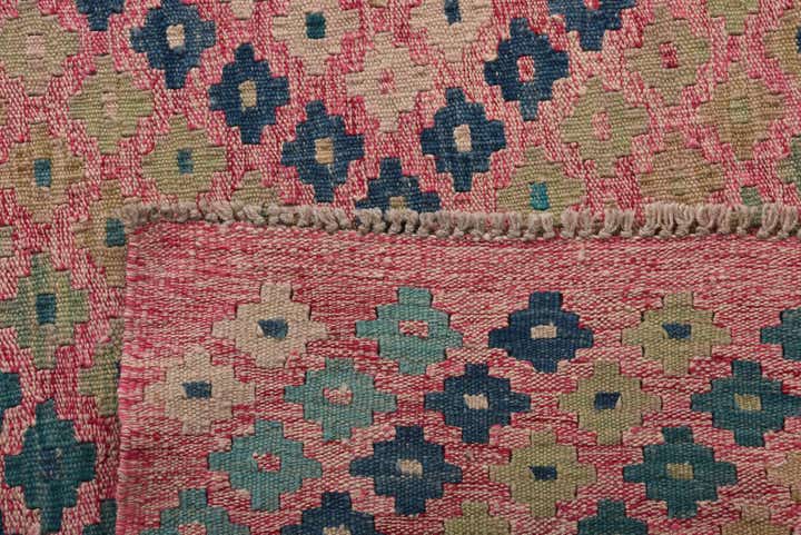 7' 1 x 9' 5 Hand Woven Kilim Modern Wool Rug