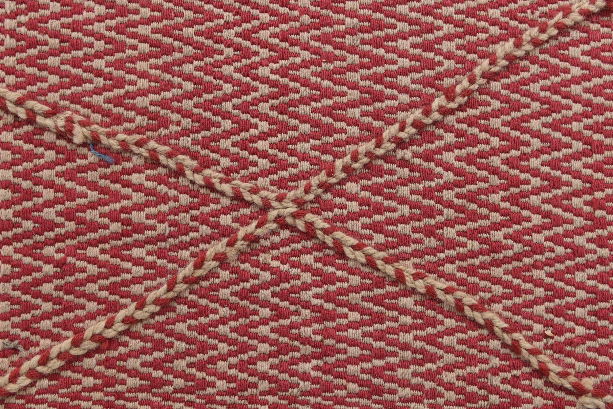 8' 9 x 12' Hand Woven Kilim Modern Wool Rug