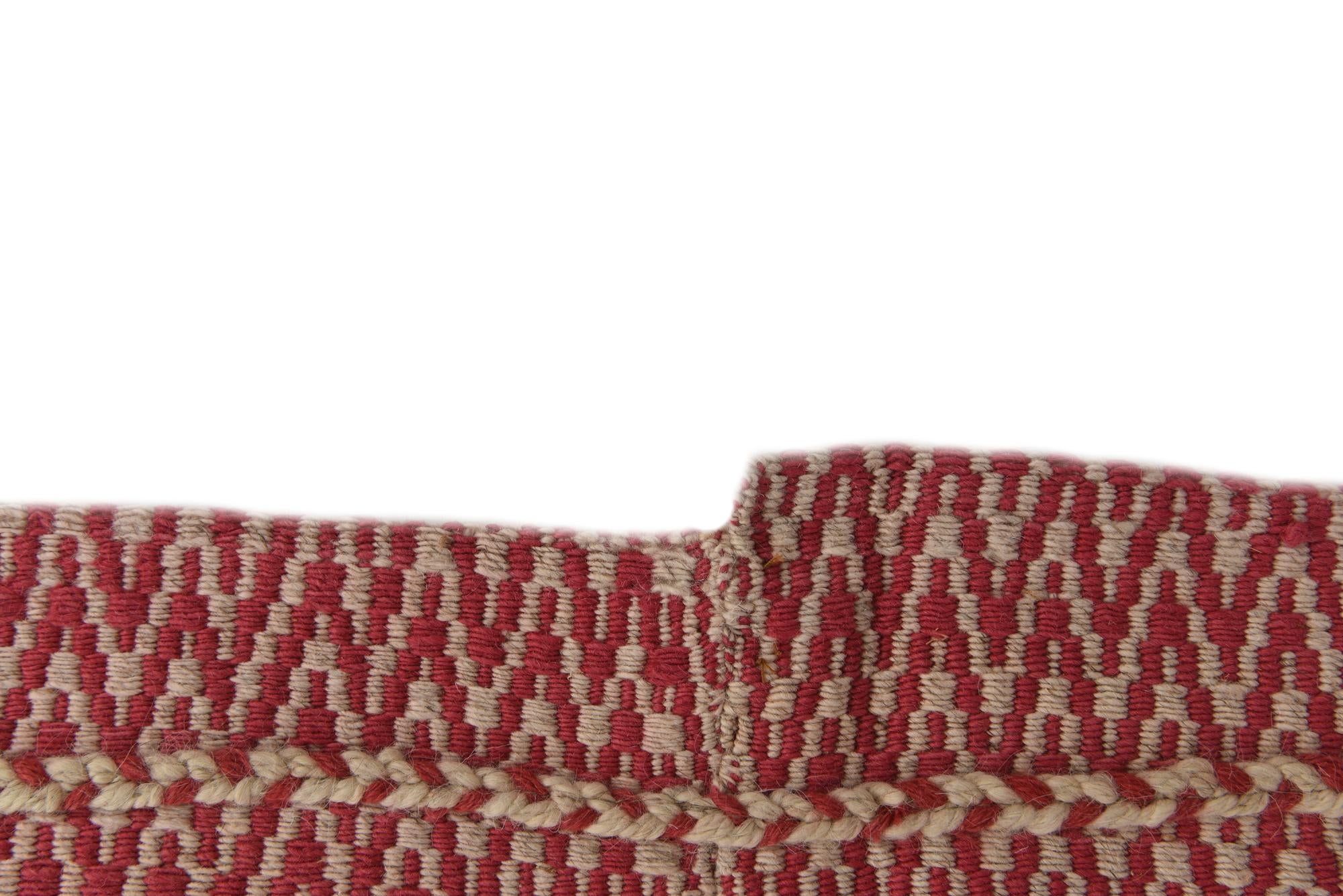 8' 9 x 12' Hand Woven Kilim Modern Wool Rug