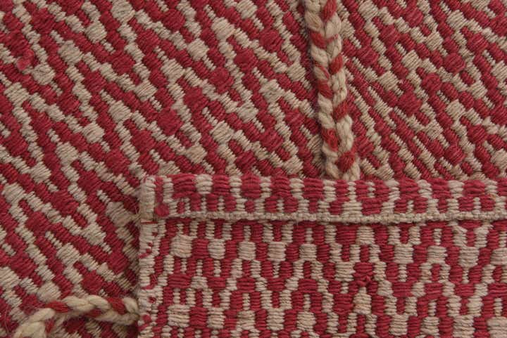 8' 9 x 12' Hand Woven Kilim Modern Wool Rug